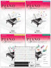 Picture of Piano Adventures Level 1 2nd Edition Bundle Set By Nancy Faber - Lesson, Theory, Performance, Technique & Artistry Books & Juliet Music Piano Keys 88/61/54/49 Full Set Removable Sticker