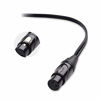 Picture of Cable Matters XLR Splitter Cable, Female to 2 Male XLR Y Cable - 18 Inches