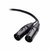 Picture of Cable Matters XLR Splitter Cable, Female to 2 Male XLR Y Cable - 18 Inches