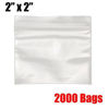 Imbaprice Mini Zip Lock Bags 1 x 1 inch (2000 Bags)