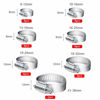 Picture of Selizo 40Pcs Hose Clamp Including 7 Sizes Adjustable Pipe Tube Clamps 304 Stainless Steel Hose Clips