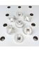 Picture of Pegitz Pegboard Peg Locks 50PCS (1/4 inch, White)