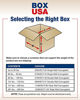 Picture of BOX USA 25 Pack of Flat Corrugated Cardboard Boxes, 15" L x 10" W x 5" H, Kraft, Shipping, Packing and Moving