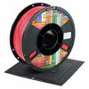 Picture of OVERTURE PLA Matte Filament 1.75mm with 3D Printer Build Surface 200mm × 200mm, Matte PLA Roll 1kg Spool (2.2lbs), Dimensional Accuracy +/- 0.05 mm, Fit Most FDM Printer, Red