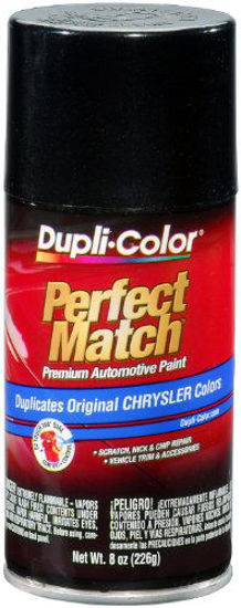 Picture of Dupli-Color BCC0427 Brilliant Black Pearl Chrysler Exact-Match Automotive Paint - 8 oz. Aerosol