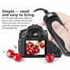 Picture of Shutter Release Cord, Pixel RC-201 Cable Shutter Release for Canon EOS DSLR Cameras Replaces Canon RS-80N3