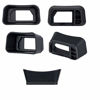 Picture of JJC KIWIFOTOS Ergonomic Long Camera Eyecup for Olympus E-M1 / E-M1 Mark II, EM1 Eye Cup, EM1 Mark II Eye Piece, Replaces Olympus EP-13 EP-12, Soft Silicone, 47x25x19mm