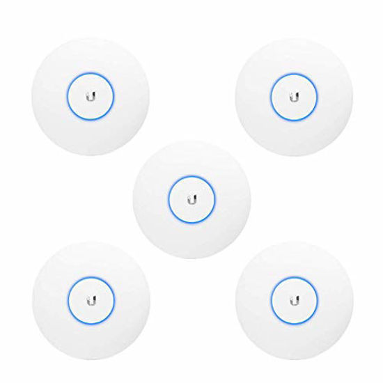 Picture of Ubiquiti UniFi nanoHD Compact 802.11ac Wave2 MU-MIMO Enterprise Access Point (UAP-NanoHD-US) (5-Pack)