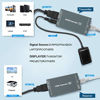 Picture of HDMI Extender,164 Ft Full HD Uncompressed Transmit,Up to 1080P@60Hz Over Single Ethernet Cat5e/Cat6/Cat7,3D & EDID & POC Supported,(Transmitter and Receiver)