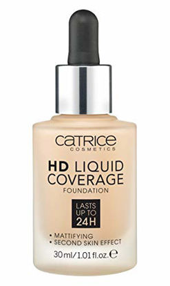 Picture of Catrice | HD Liquid Coverage Foundation | High & Natural Coverage | Vegan & Cruelty Free (030 | Sand Beige)