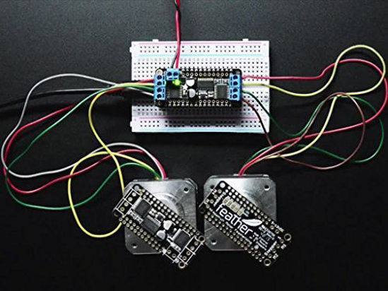 Picture of DC Motor and Stepper FeatherWing Add-on For All Feather Boards