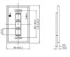 Picture of Cable Matters 10-Pack Low Profile 4-Port Cat5e, Cat6 Keystone Jack Wall Plate in White