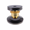 Picture of Bluecell Pack of 8 Black 24K Nickel Plated Speaker Spikes Pads Mats 5x25mm Isolation Stand Foot Cone Base