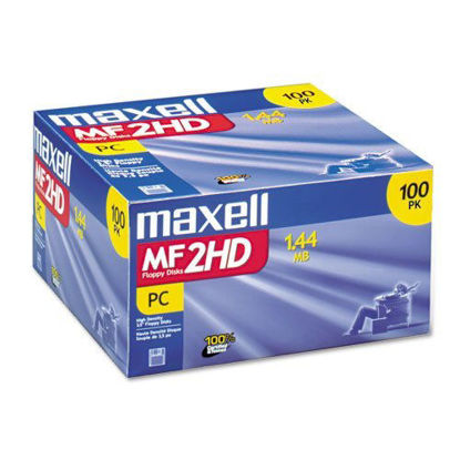 Picture of Maxell Consumer P-10-23262 Electronic Products 3.5"" 1.44 MB Floppy Disk (100 -Pack) Supply Store
