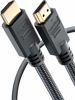 Picture of PowerBear 4K HDMI Cable 3 ft | High Speed, Braided Nylon & Gold Connectors, 4K @ 60Hz, Ultra HD, 2K, 1080P & ARC Compatible | for Laptop, Monitor, PS5, PS4, Xbox One, Fire TV, Apple TV & More