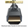 Picture of PowerBear 4K HDMI Cable 3 ft | High Speed, Braided Nylon & Gold Connectors, 4K @ 60Hz, Ultra HD, 2K, 1080P & ARC Compatible | for Laptop, Monitor, PS5, PS4, Xbox One, Fire TV, Apple TV & More