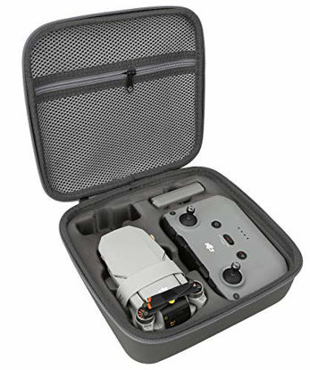Picture of Storage Bag for DJI Mini 2-Newest Mini 2 Drone Case Hard Shell Travel Carrying case Compatible with DJI Mini 2 Drone and Accessories-Grey