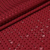 Picture of Waffle Weave Shower Curtain Hotel Luxury Spa, 230 GSM Heavy Duty Fabric & No Blowing, Water Repellent and Machine Washable - Red Rio, 71"x72"