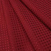 Picture of Waffle Weave Shower Curtain Hotel Luxury Spa, 230 GSM Heavy Duty Fabric & No Blowing, Water Repellent and Machine Washable - Red Rio, 71"x72"