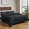 Picture of Bedsure Gray Comforter Full Duvet Insert - Quilted Bedding Comforters for Full Bed with Corner Tabs