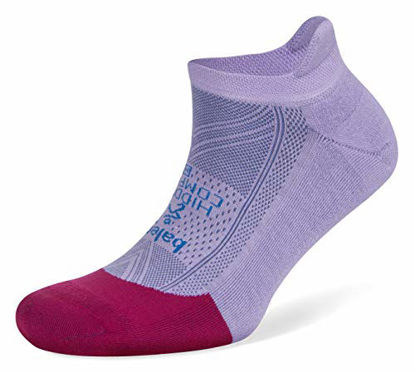 Picture of Balega Hidden Comfort No-Show Running Socks for Men and Women (1 Pair),Wildberry/Bright Lavender, Small