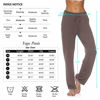 Picture of DIBAOLONG Womens Yoga Pants Wide Leg Comfy Drawstring Loose Straight Lounge Running Workout Legging Colour 02 XL