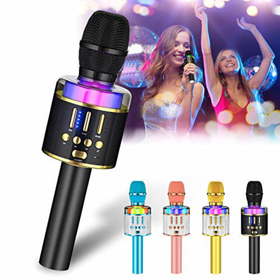 GetUSCart Verkstar Microphone for Kids Adult Wireless Bluetooth