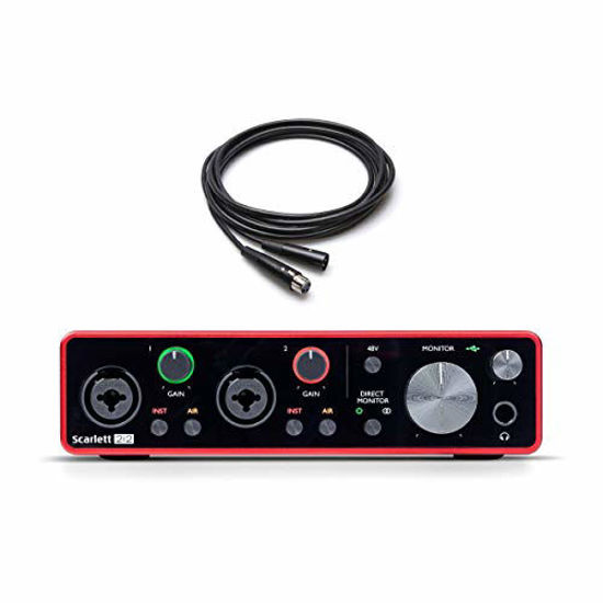 Picture of Focusrite Scarlett 2i2 3rd Gen 2-in, 2-out USB Audio Interface with Mic Cable