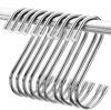 Picture of Heavy Duty S Hooks, Stainless Steel S Shaped Hooks for Hanging Kitchenware Pan Pots Utensils Closet Clothes Bags Towels Plants Kitchen Hooks Hanger, 3 inch(10 PCS)