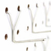 Picture of Stainless Steel Pegboard Hooks 50-Pack 1" L Hook - Will Not Fall Out - Fits Any Peg Board - Organize Tools, Accessories, Workbench, Garage Storage, Kitchen, Craft or Hobby Supplies, Jewelry, Retail