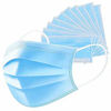 Picture of Disposable 3ply Face Mask Elastic Earloop Mouth Face Cover Masks ,Anti-spittle,Protective Dust(Blue,50pcs)