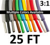 Picture of Electriduct 3/8" Heat Shrink Tubing 3:1 Ratio Shrinkable Tube Cable Sleeve - 25 Feet (White)