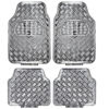 Picture of BDK Universal Fit 4-Piece Metallic Design Car Floor Mat - (Silver) (MT-641-SL)