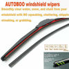 Picture of Autoboo Oem Quality 26" + 14" Premium All-Seasons Windshield Wiper Blades (Set of 2)