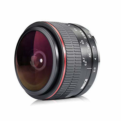 Picture of Meike Optics MK 6.5 mm f2.0 Fisheye Lens Ultra Wide Angle for MFT
