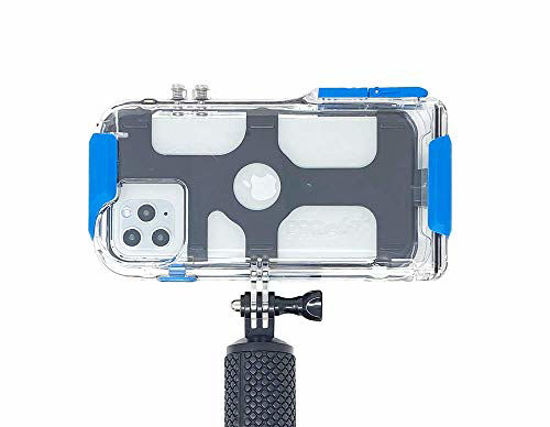 Picture of ProShot Touch - Waterproof Case Compatible with iPhone 11 Pro Max, iPhone XR, iPhone 11, iPhone Xs Max and Compatible with All GoPro Mounts (12-Month Protection Plan for Your iPhone)