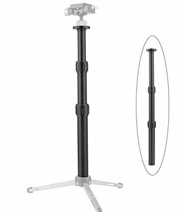 Picture of AFVO Universal Telescoping Extension Pole Monopod Rod for Ronin S/SC/Crane 2 Gimbals Cameras Tripods, 1/4 and 3/8 Screw Switchable (21.5cm to 46cm)