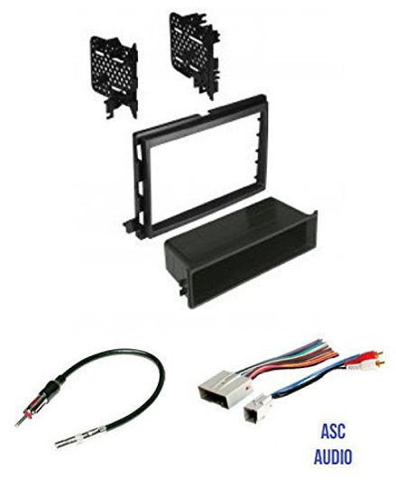 Picture of ASC Audio Car Stereo Radio Install Dash Kit, Wire Harness, and Antenna Adapter to Install an Aftermarket Radio for some Ford Lincoln Mercury Vehicles