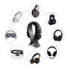 Picture of AmoVee Acrylic Headphone Stand Gaming Headset Holder/Hanger, Extra Thick - Black