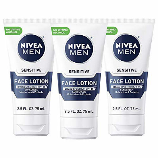 Picture of Nivea for Men Sensitive Face Wash for Men, 5 Fl Oz (Pack of 2)