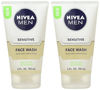 Picture of Nivea for Men Sensitive Face Wash for Men, 5 Fl Oz (Pack of 2)