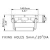 Picture of Penn-Elcom H1053Z Surface Mount Handle Zinc