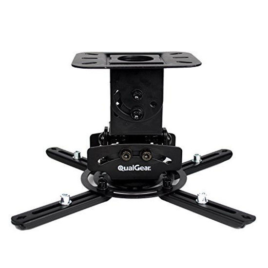 Picture of QualGear PRB-717-Blk Universal Ceiling Mount Projector Accessory,Black Mount