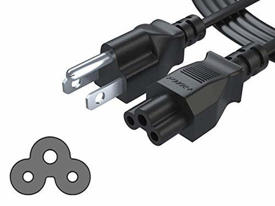 Picture of Pwr Long 6 Ft 3 Prong TV Power Cord for LG LED LCD Smart 1080p HDTV: 32LB580B 32LB5600 32LN570B 42LN5400 42LB5600 42LN5700 42LN5300 47LB5800 47LB5900 50LB5900 55LB5900 IEC-60320 NEMA 5-15P