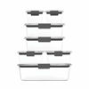 Picture of Rubbermaid Brilliance Storage 14-Piece Plastic Lids | BPA Free, Leak Proof Food Container, Clear