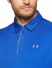 Picture of Under Armour Men's Tech Golf Polo, Royal (400)/Graphite, Small