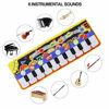 Picture of Cyiecw Piano Music Mat, Keyboard Play Mat Music Dance Mat with 19 Keys Piano Mat, 8 Selectable Musical Instruments Build-in Speaker & Recording Function for Kids Girls Boys, 43.3'' x14.2''