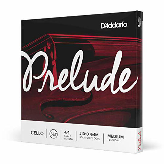 Picture of D'Addario Prelude Cello String Set, 4/4 Scale, Medium Tension