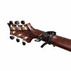 Picture of DAddario NS Tri-Action Capo, Black - For 6-String Electric and Acoustic Guitars - Micrometer Tension Adjustment for Buzz-Free, In-Tune Performance - Single Hand Use - Integrated Pick Holder