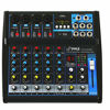 Picture of Pyle Professional Audio Mixer Sound Board Console - Desk System Interface with 6 Channel, USB, Bluetooth, Digital MP3 Computer Input, 48V Phantom Power, FX16 Bit DSP- PMXU63BT